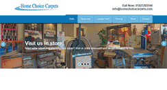 Desktop Screenshot of homechoicecarpets.com